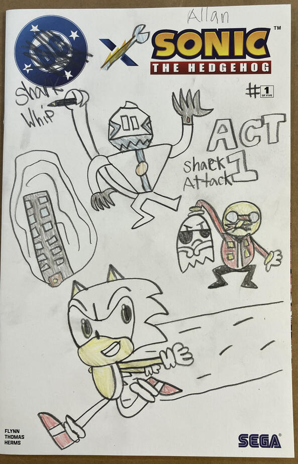 Allan Wisenhunt - DC x Sonic (#146)