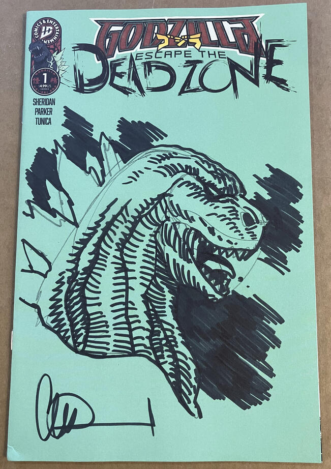 Charlie Adlard - Godzilla: Escape The Deadzone (#1)