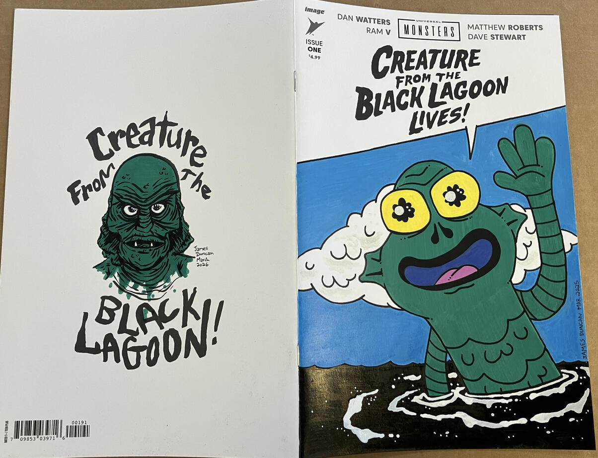 James Duncan - Creature from the Black Lagoon Lives (#38)