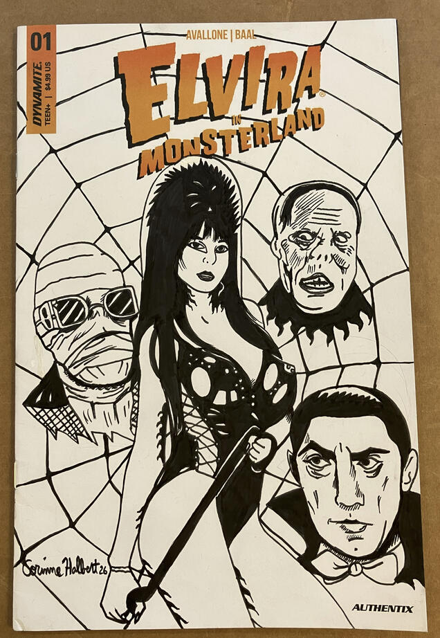 Corinne Halbert - Elvira In Monsterland (#61)