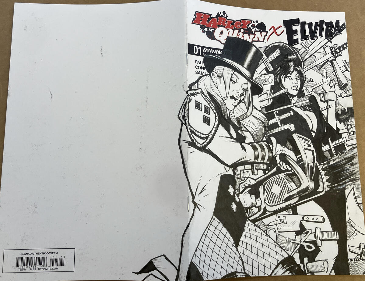 Shawn McGuan - Harley Quinn/Elvira (#101)