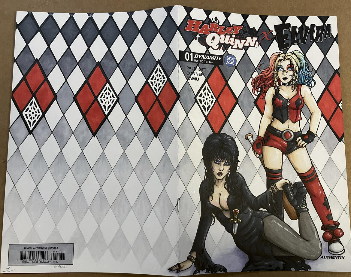 Liz Monsma - Harley Quinn & Elvira (#103)