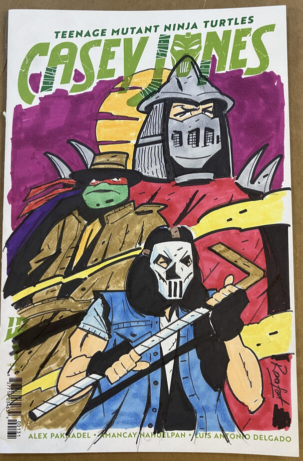 Ahmed Raafat - TMNT: Casey Jones (#123)