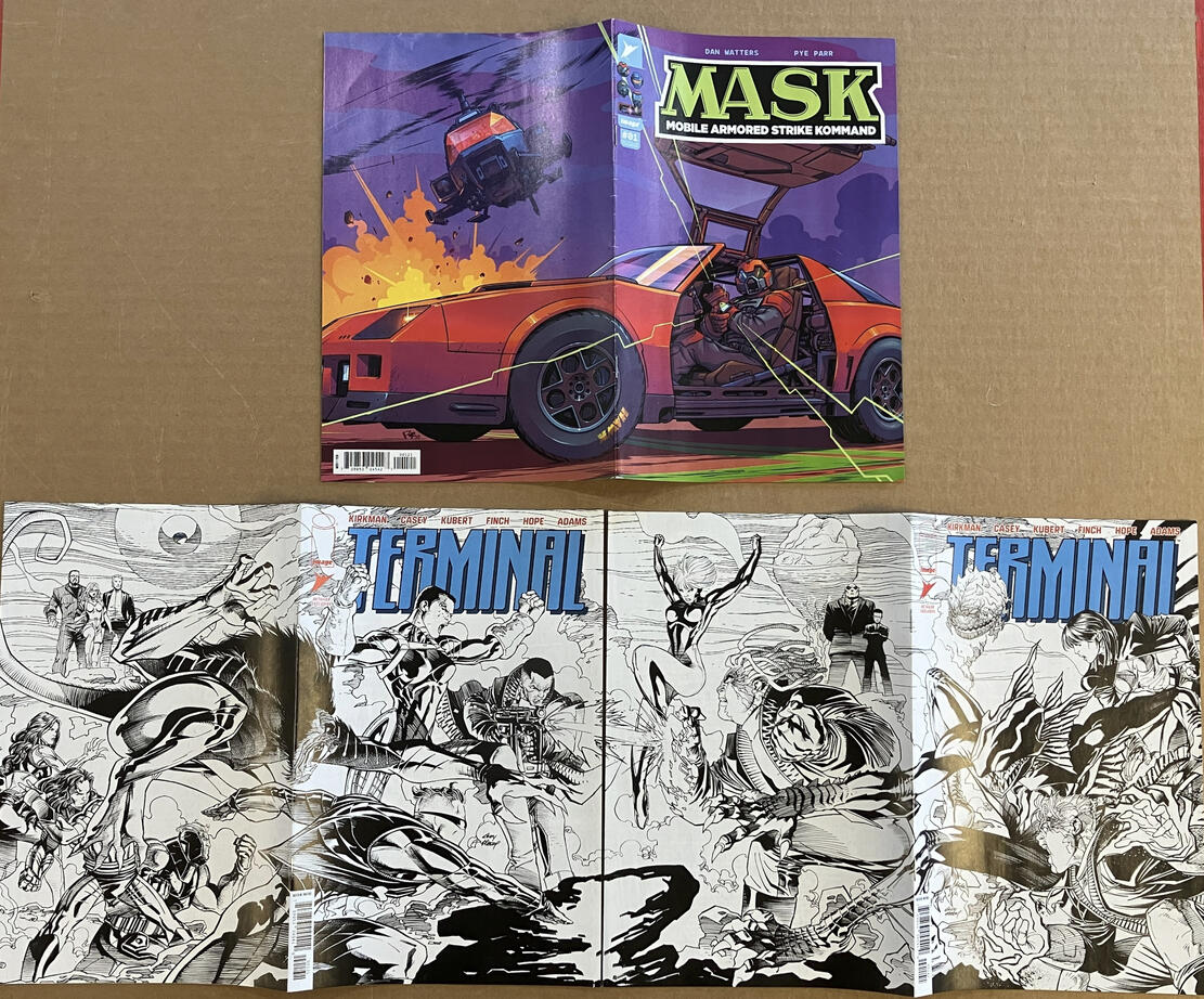 Skybound Ashcan Pack - MASK &amp; Terminal (#136)