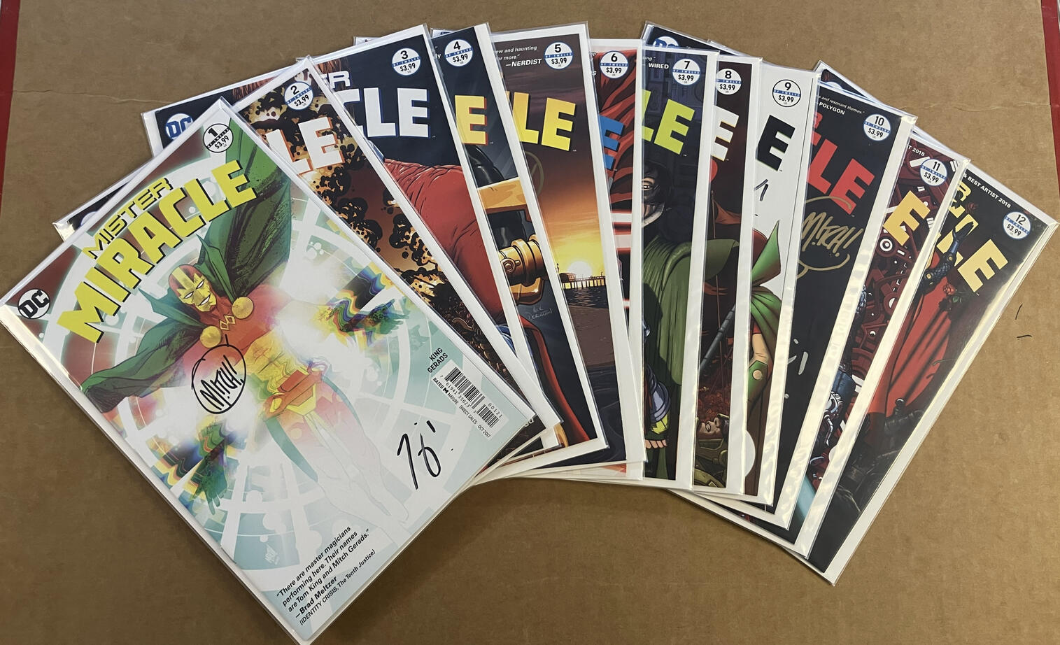 Mitch Gerads/Tom King - Mister Miracle Set (#157)