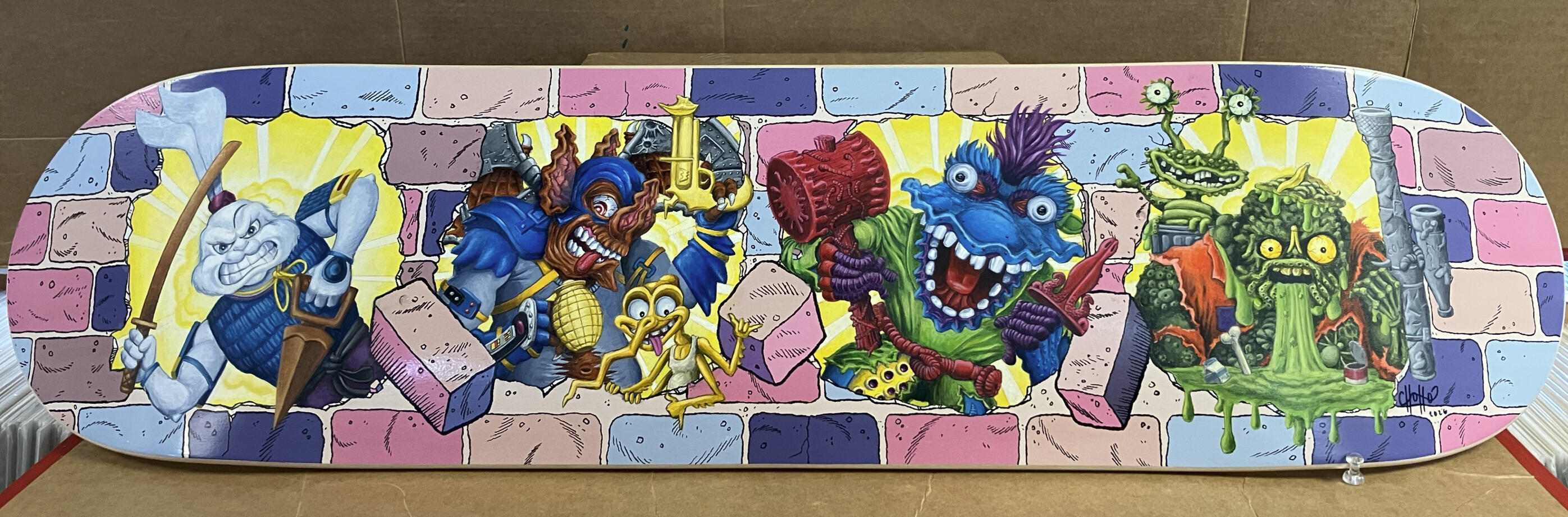 Hobbes Holluck - TMNT Skate Deck (#166)