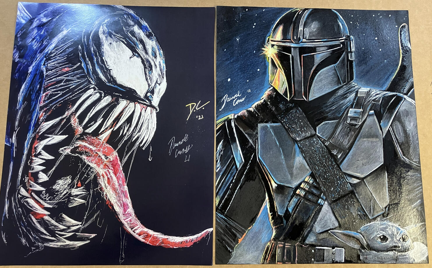 Darrick Cross - Venom print/Mandalorian (#154)